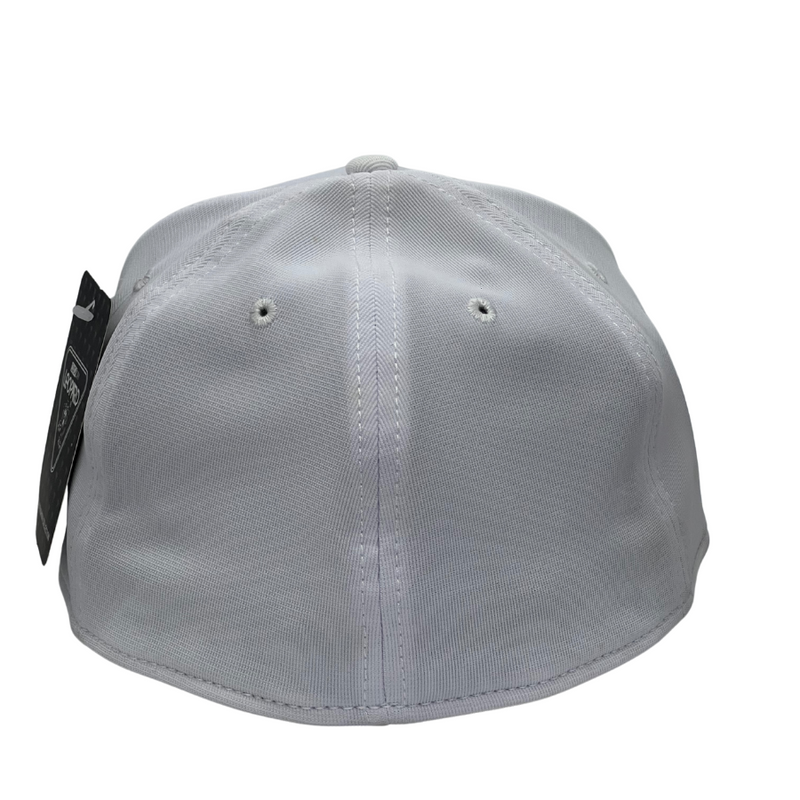 Boné Aba Reta Lackpard Basic - Cor Branco  Logo Branco